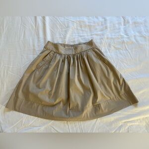 Banana Republic Tan Mini Skirt